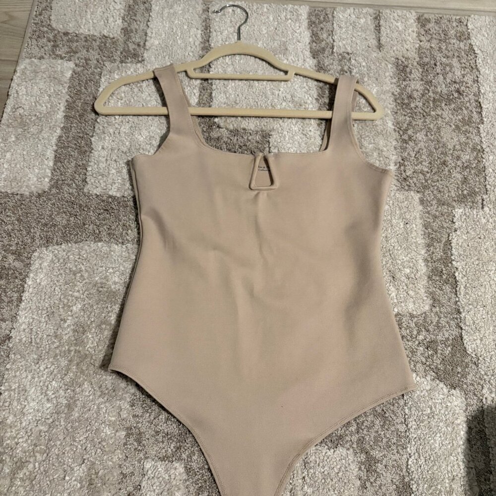 Abercrombie Ponte Notch Bodysuit